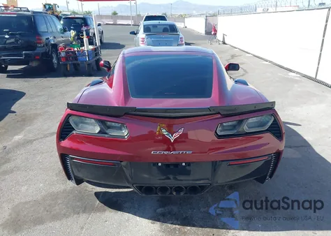 2016 Chevrolet Corvette Z06 из США, поврежденный, VIN 1G1YP2D6XG5610826